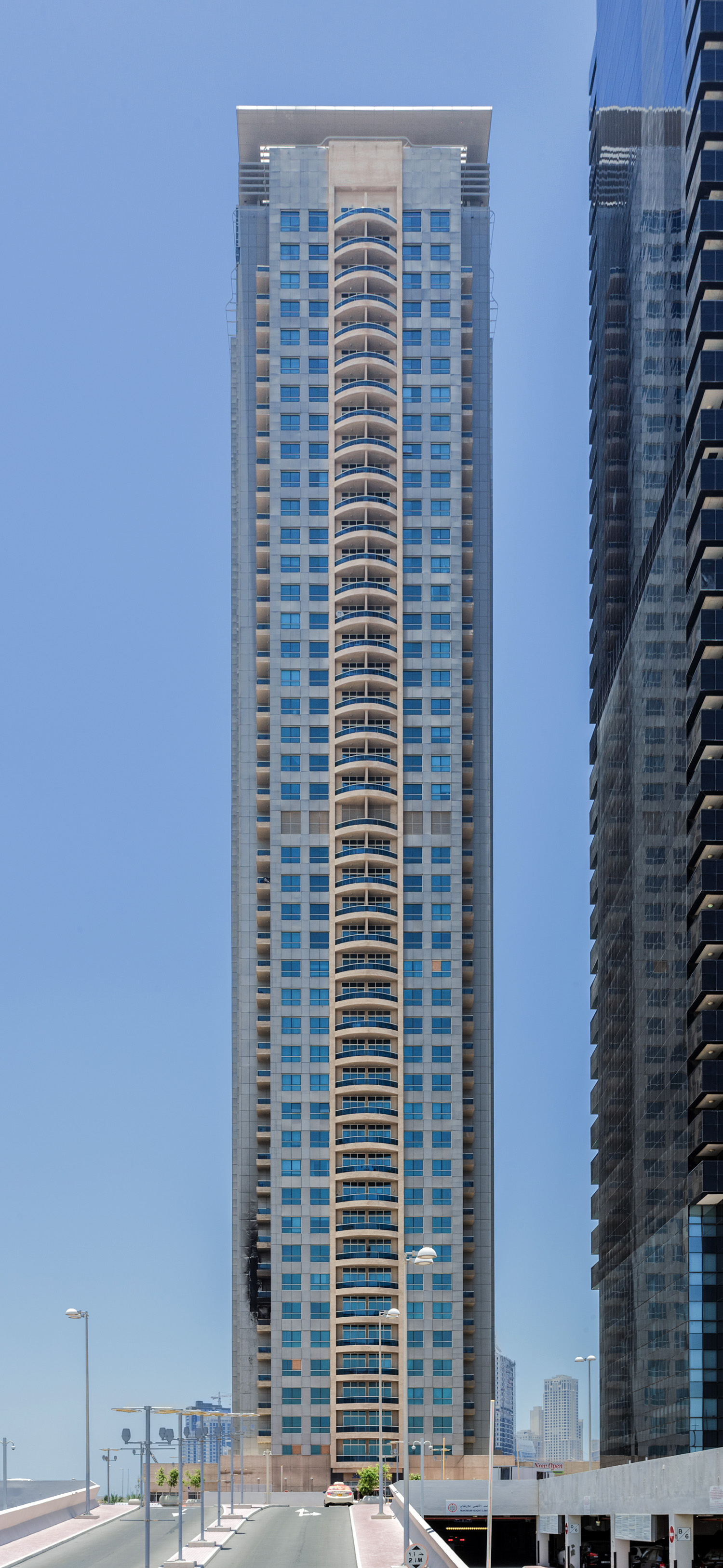 Lake Point Tower, Dubai - View from the southeast. © Mathias Beinling